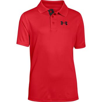 Under Armour Boys Matchplay Polo - Risk Red - main image